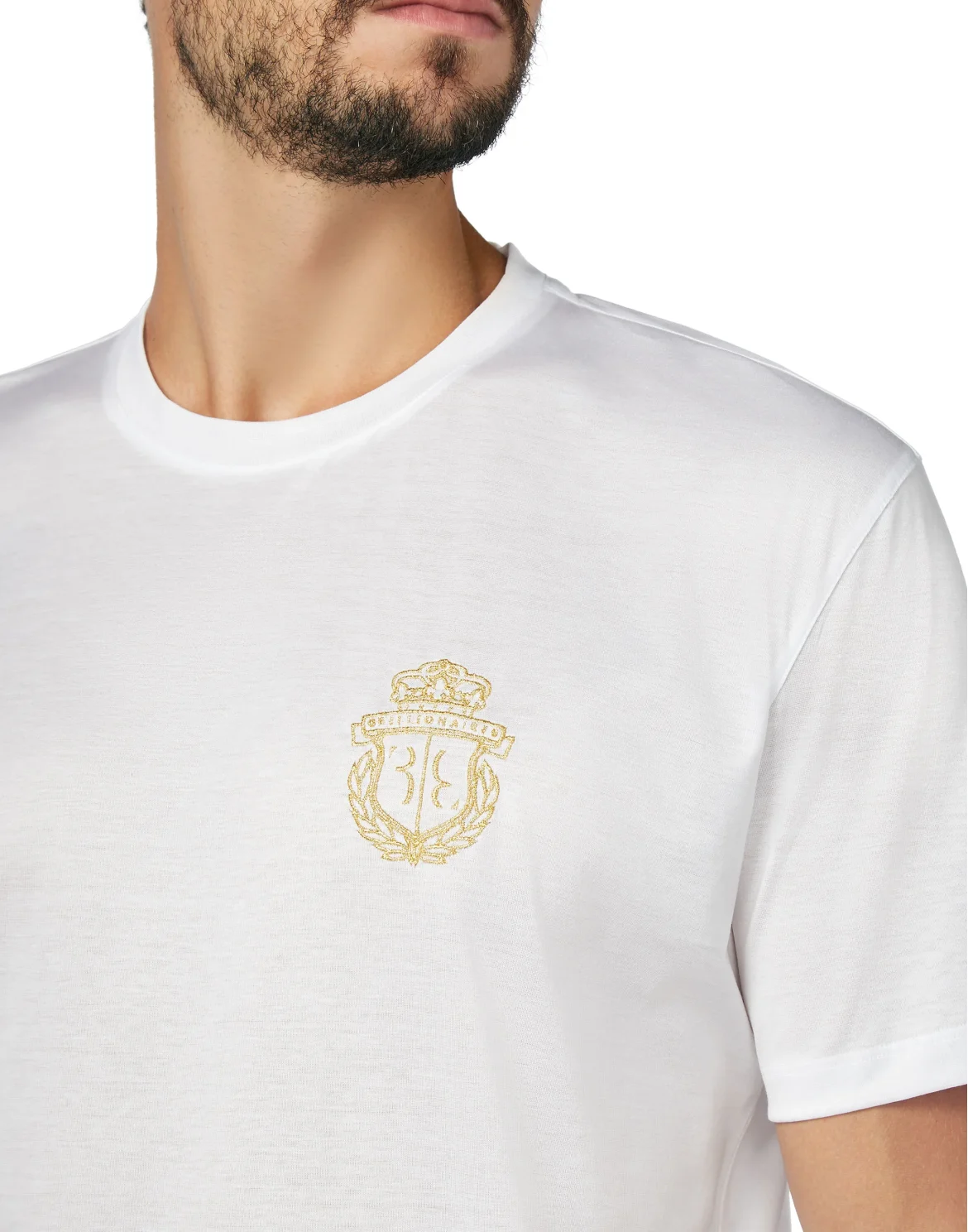 T-shirt Round Neck SS Crest, цвет: Белый
