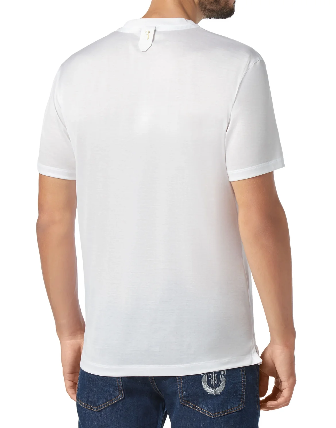 T-shirt Round Neck SS Crest, цвет: Белый