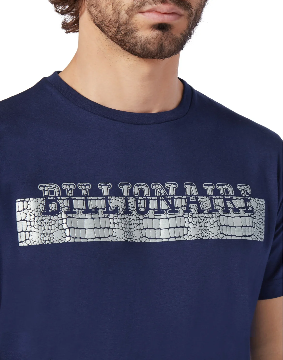 T-shirt Round Neck SS Stripes, цвет: Синий