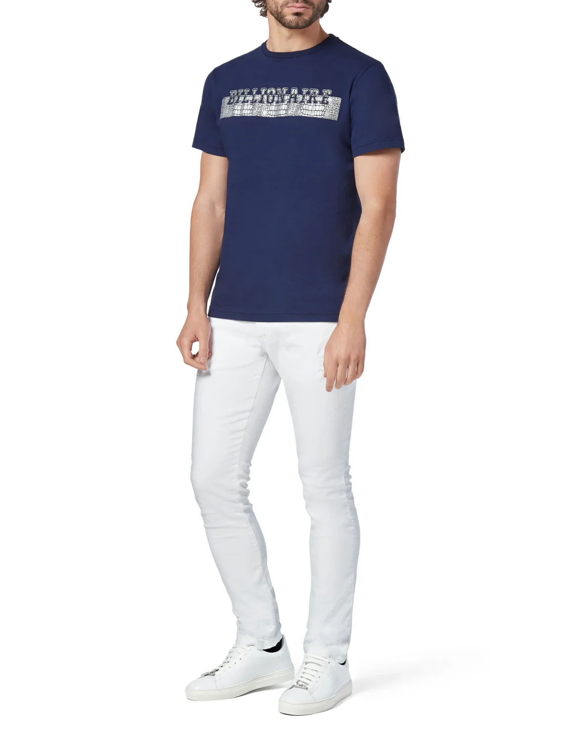 T-shirt Round Neck SS Stripes, цвет: Синий