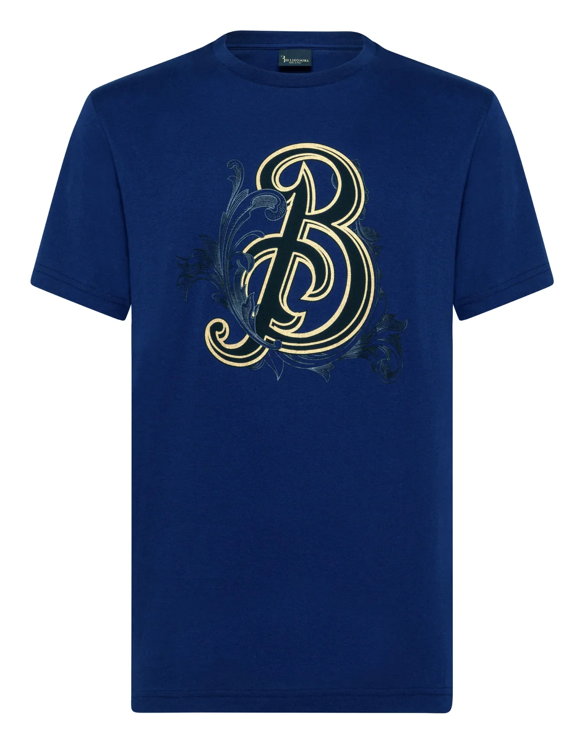 T-shirt Round Neck SS Baroque, цвет: Синий