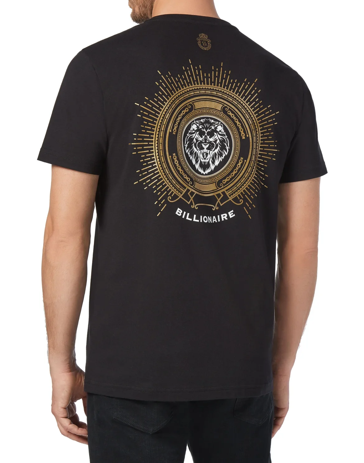 T-shirt Round Neck SS Lion, цвет: Черный