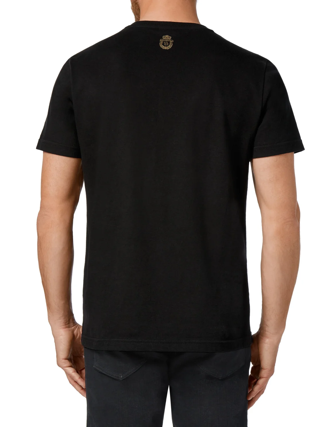 T-shirt Round Neck SS Giglio, цвет: Черный