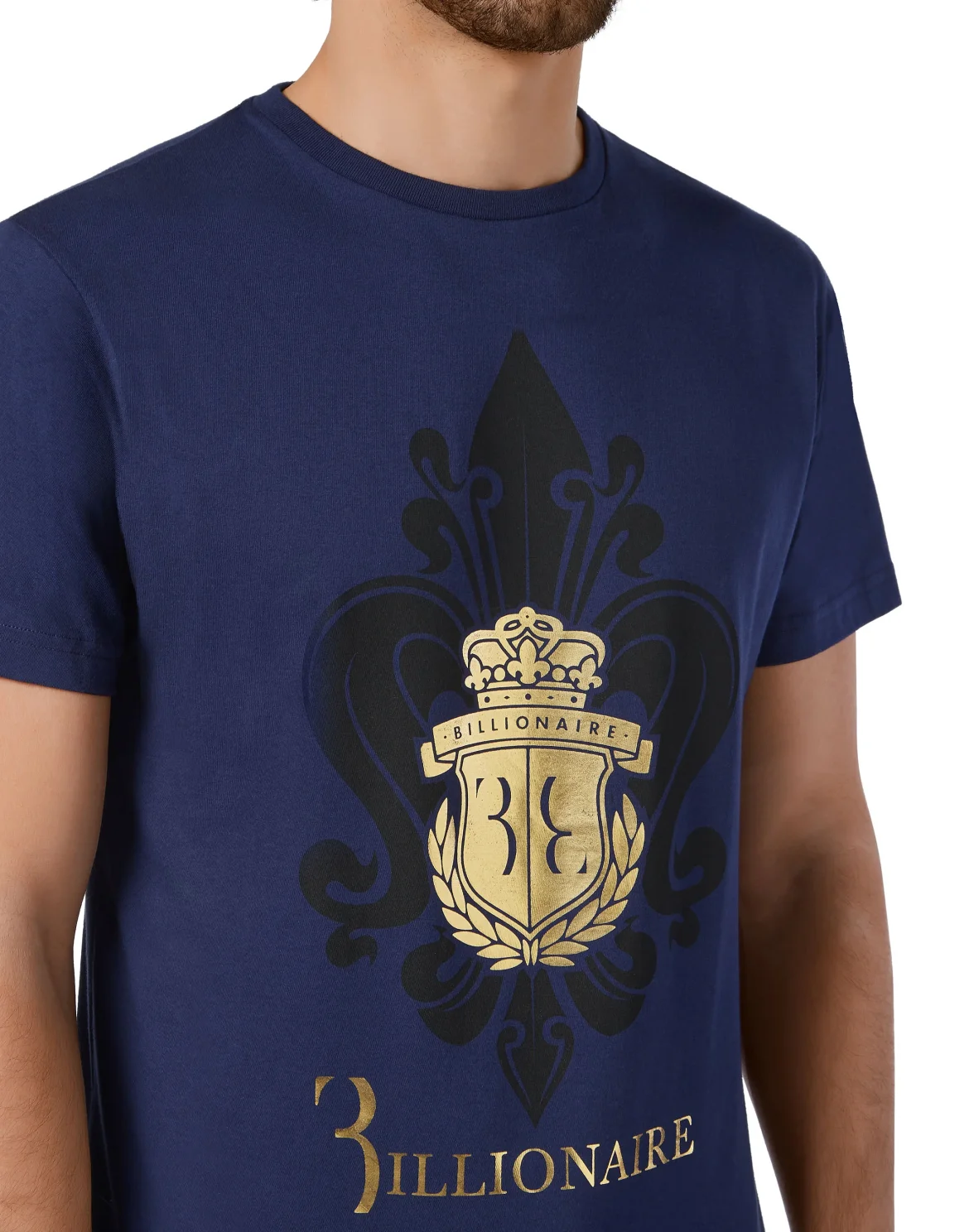 T-shirt Round Neck SS Giglio, цвет: Синий