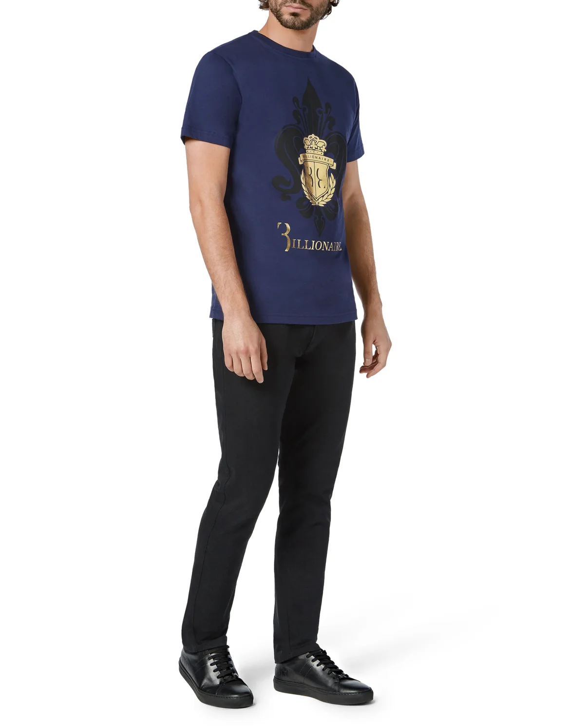 T-shirt Round Neck SS Giglio, цвет: Синий
