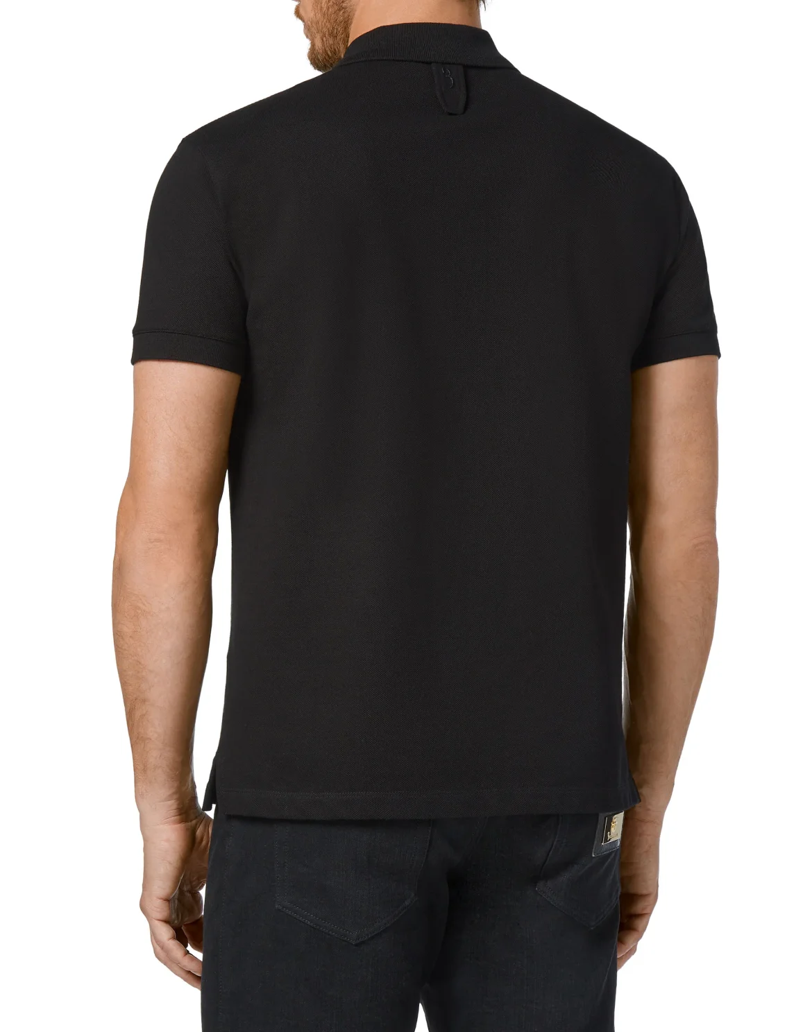 Polo shirt SS All over BB, цвет: Черный