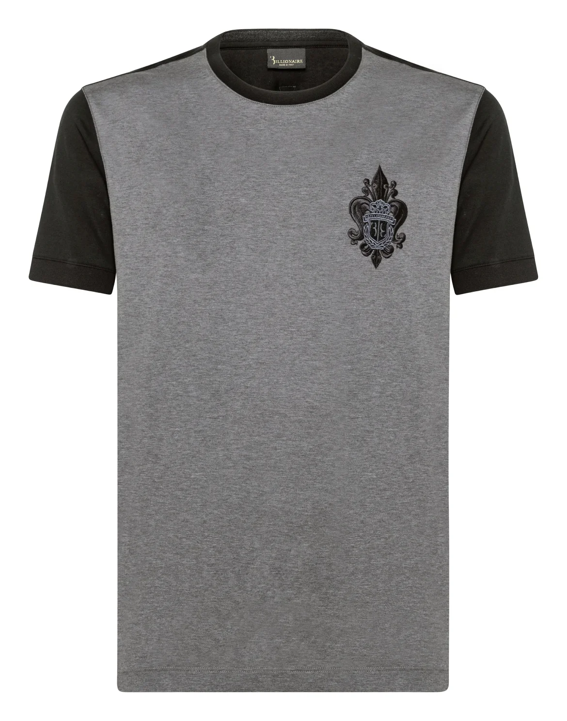 T-shirt Round Neck SS Giglio, цвет: Серый