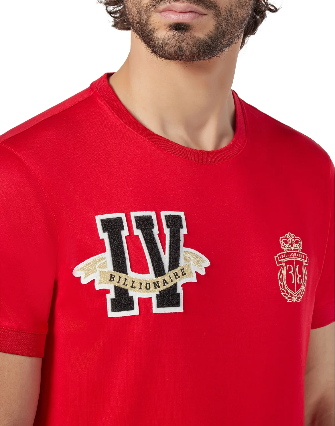 T-shirt Round Neck SS Members only, цвет: Красный