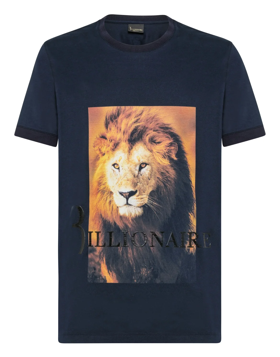 T-shirt Round Neck SS Lion, цвет: Синий