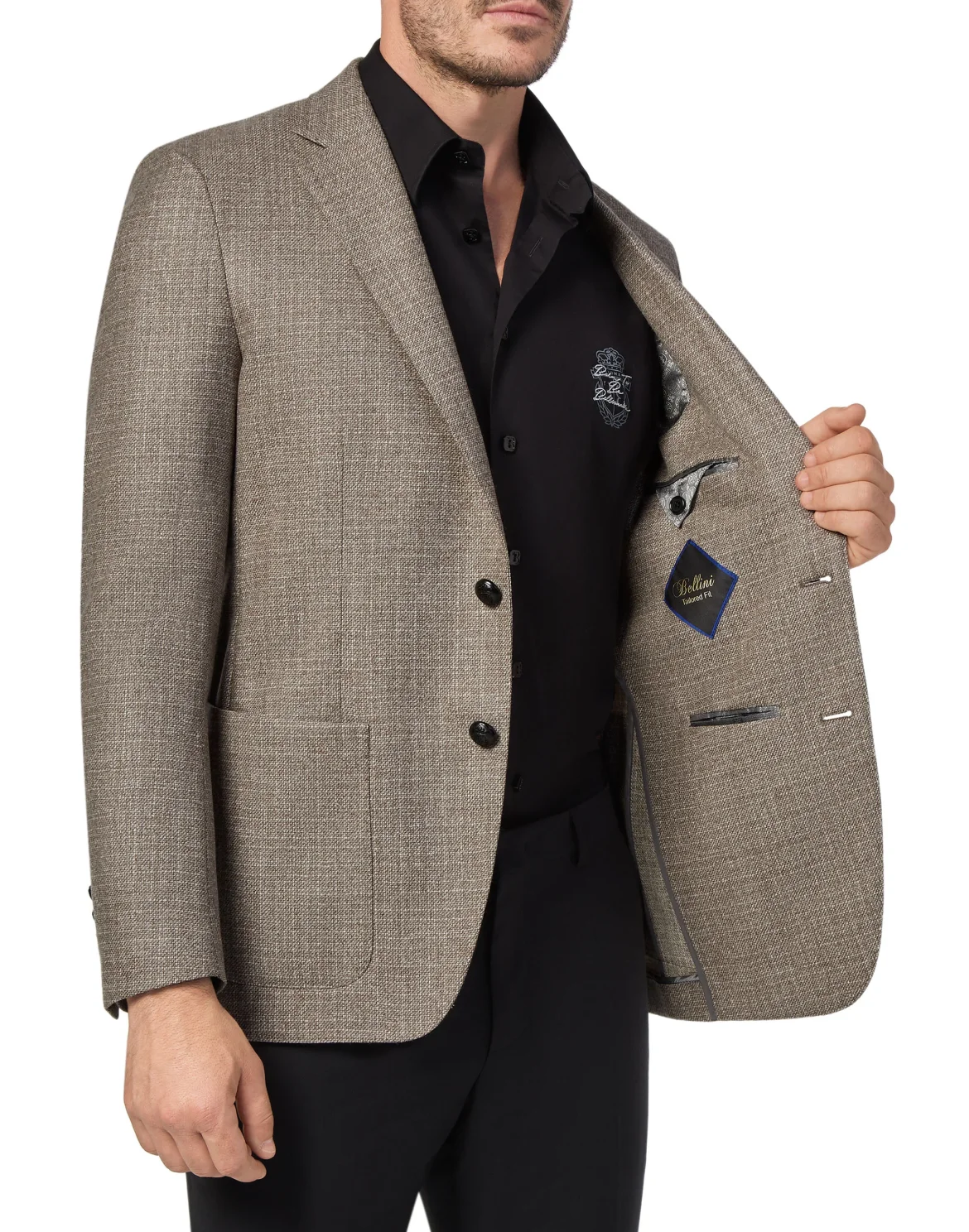 Blazer Tailored Fit Double B, цвет: Бежевый