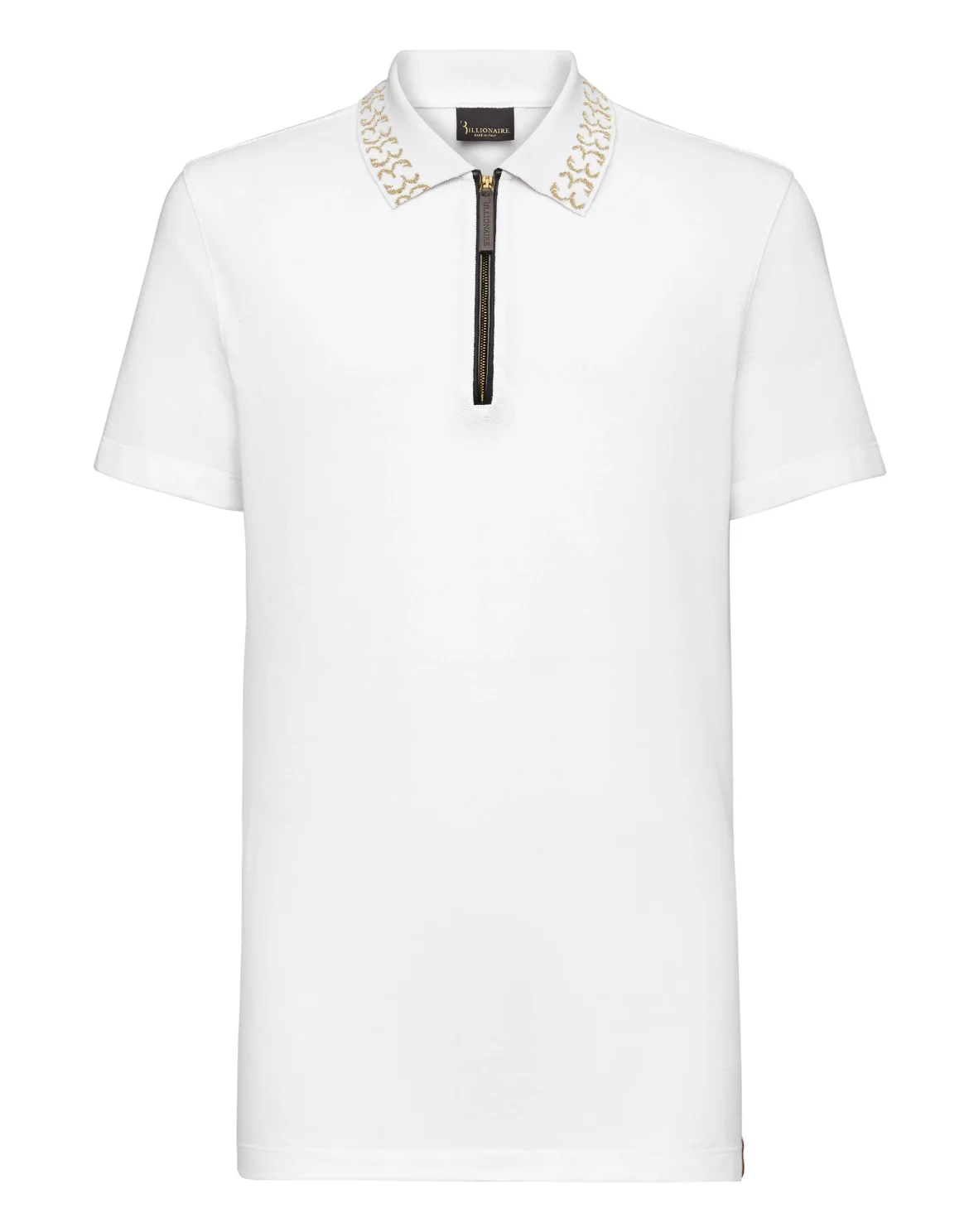 Polo shirt SS Jacquard Double B, цвет: Белый