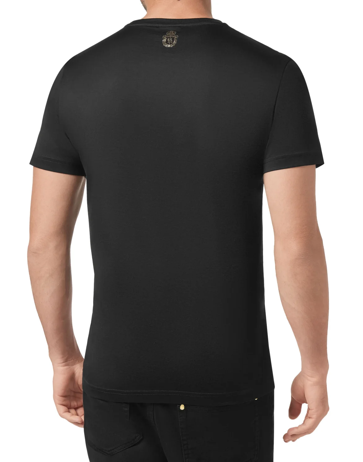 T-shirt Round Neck SS Crest, цвет: Черный