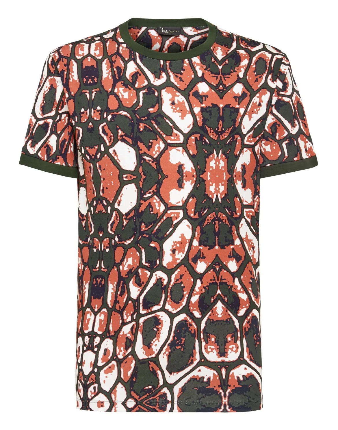 T-shirt Round Neck SS print animalier, цвет: Камуфляж