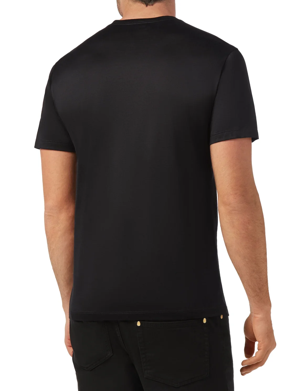 T-shirt Round Neck SS Wolf, цвет: Черный