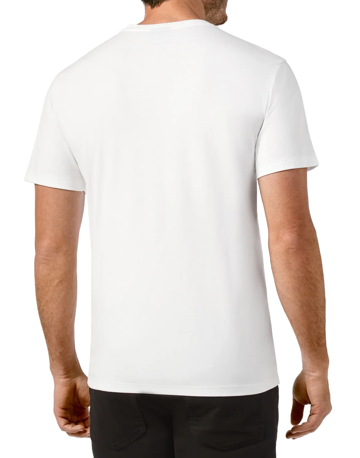 T-shirt Round Neck SS Wolf, цвет: Белый