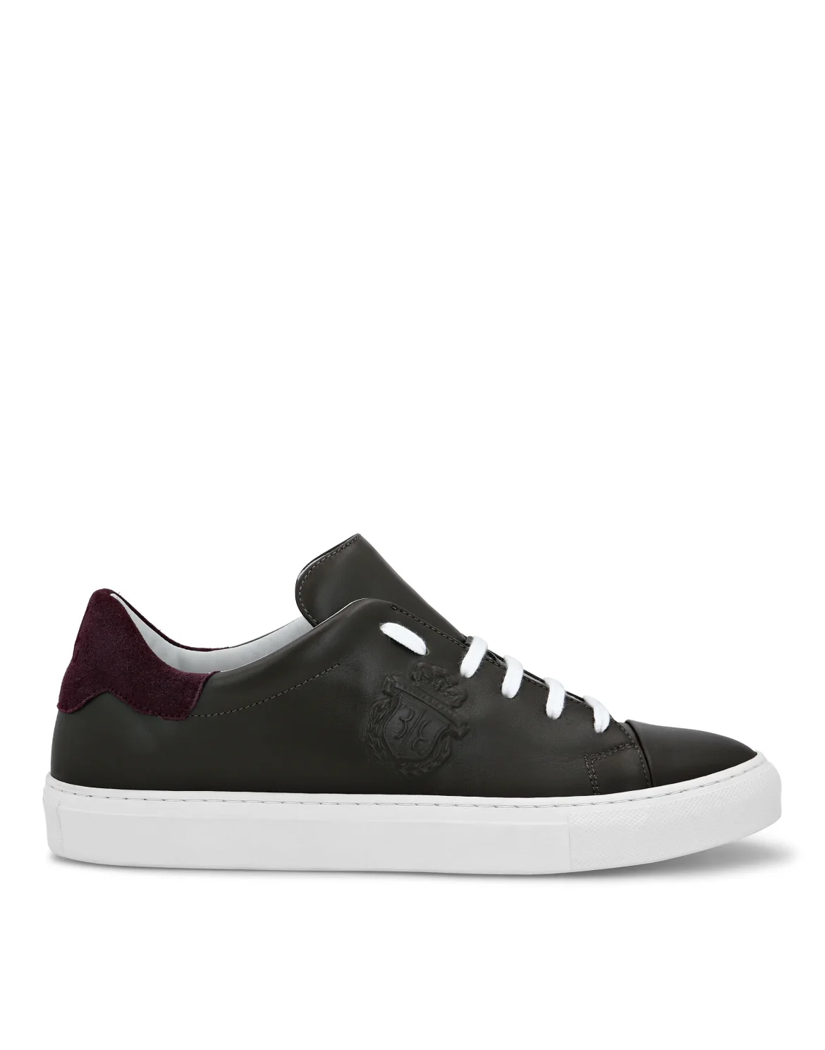 Leather Lo-Top Sneakers Crest, цвет: Камуфляж