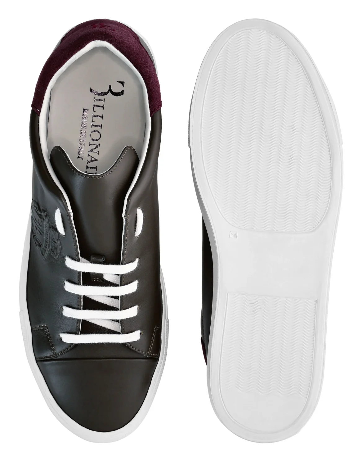 Leather Lo-Top Sneakers Crest, цвет: Камуфляж