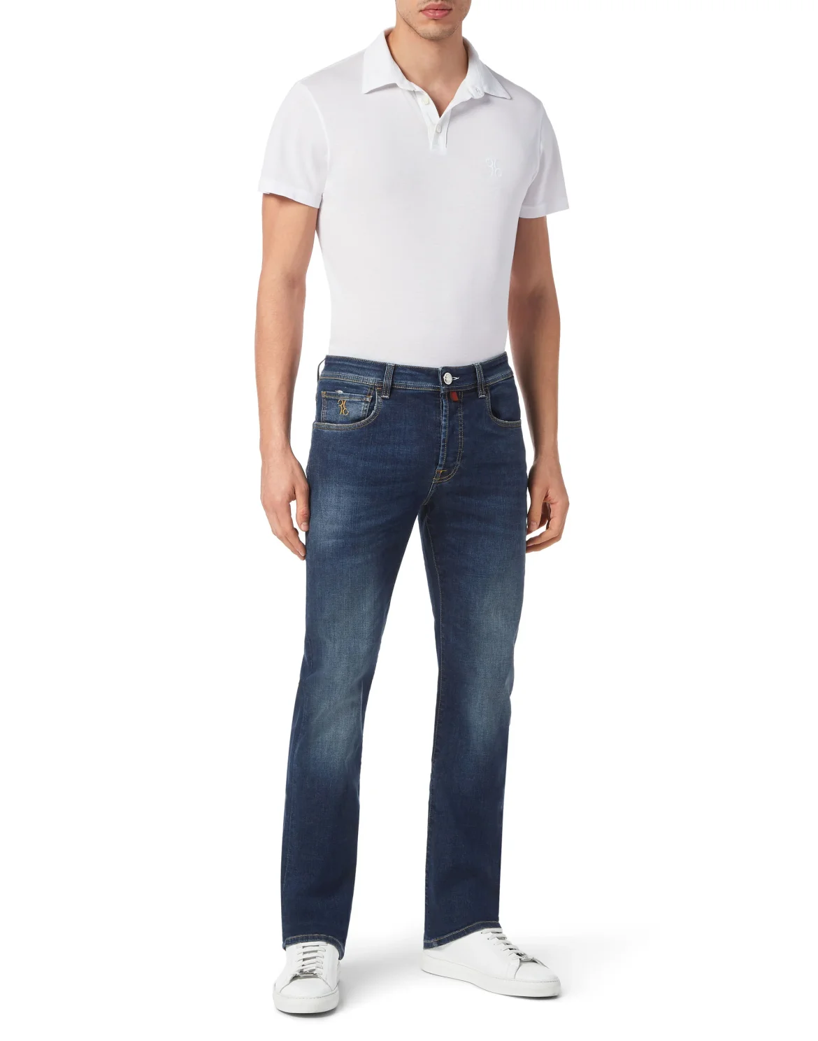 Denim Trousers Regular fit, цвет: Синий
