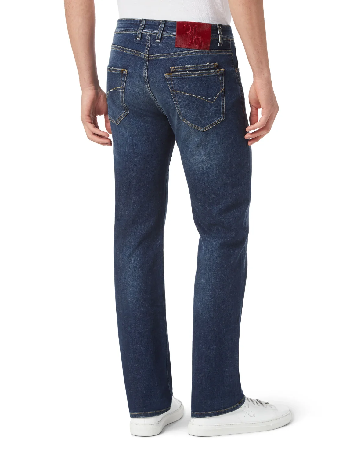 Denim Trousers Regular fit, цвет: Синий