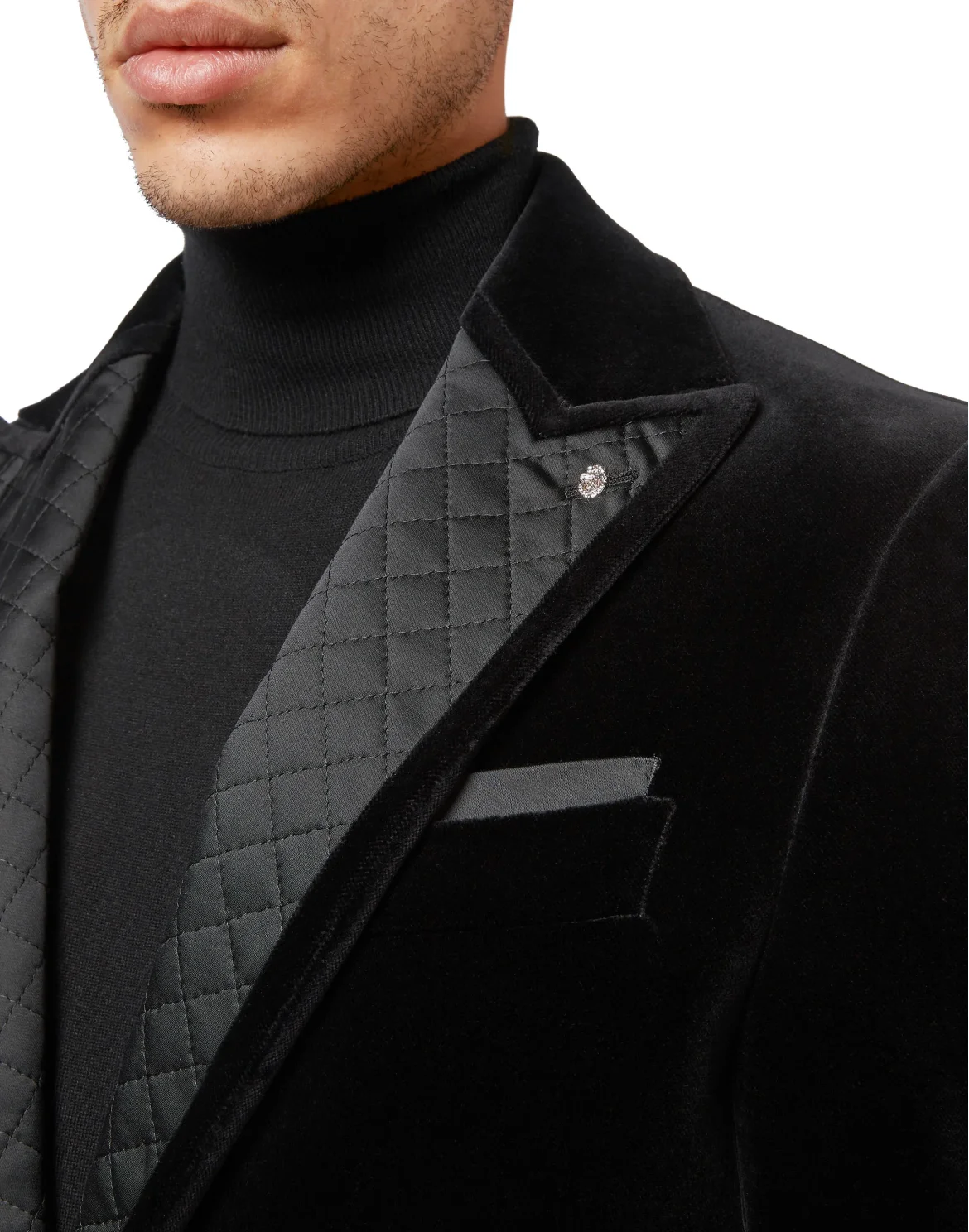 Velour Blazer, цвет: Черный