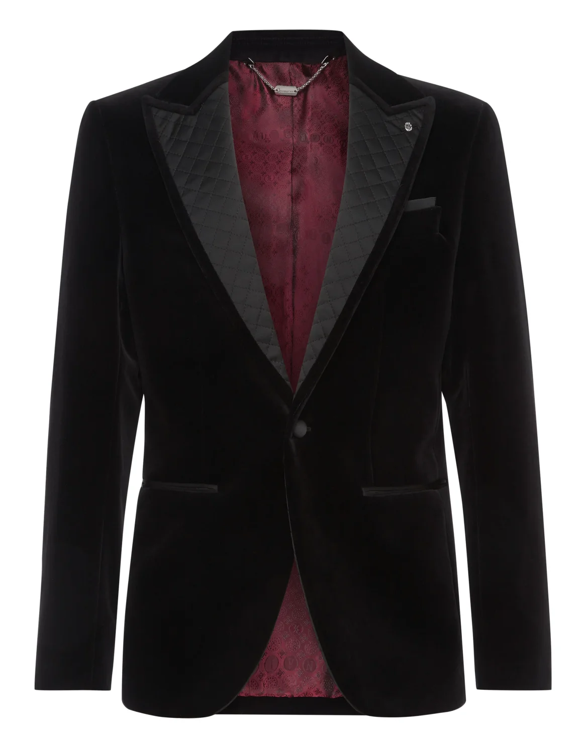 Velour Blazer, цвет: Черный