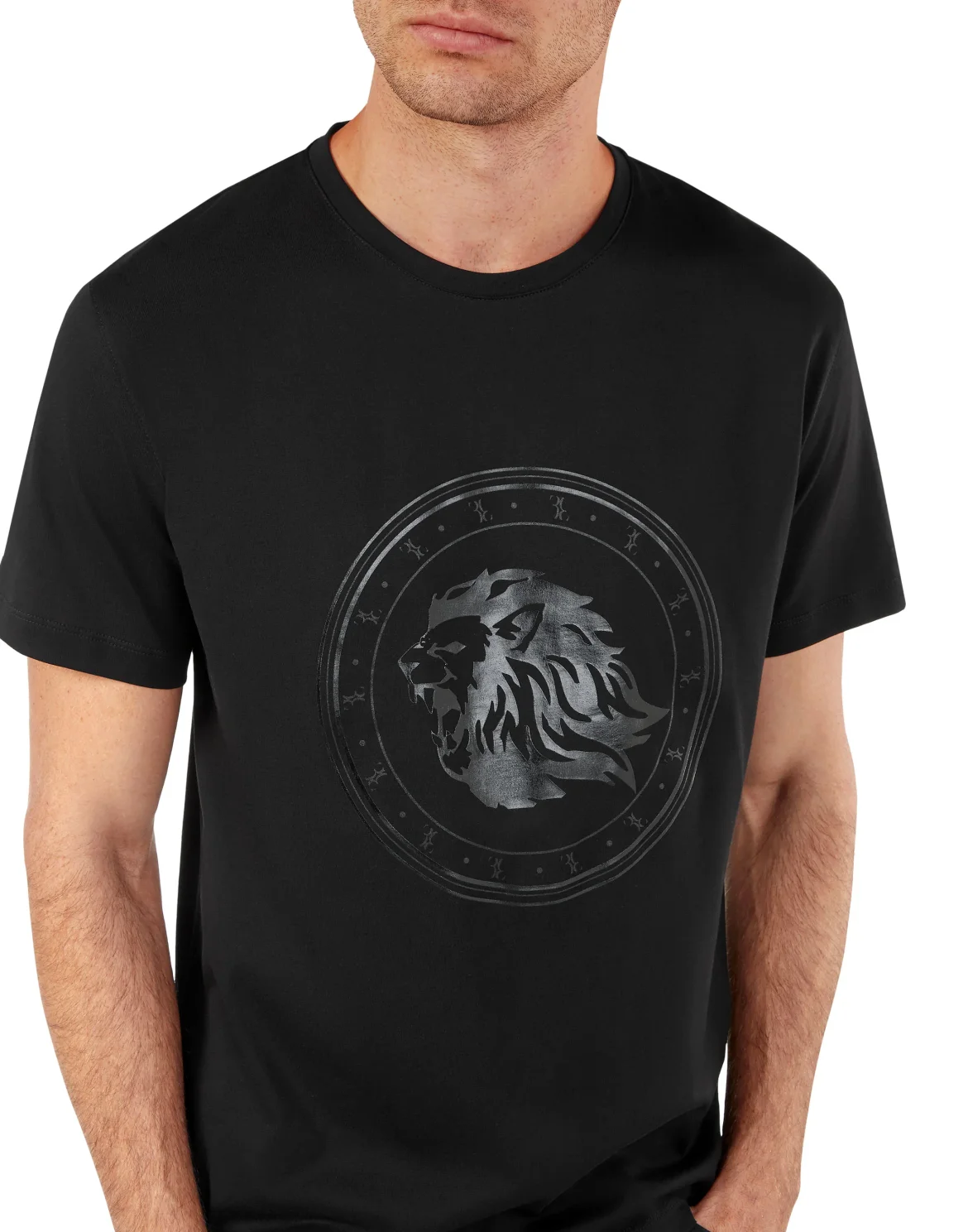 T-shirt Round Neck SS, цвет: Черный