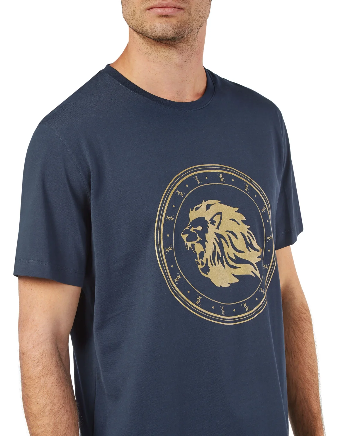 T-shirt Round Neck SS, цвет: Синий
