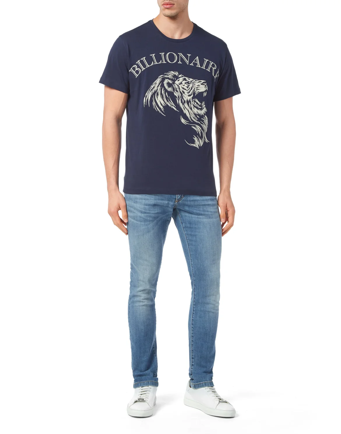 T-shirt Round Neck SS, цвет: Синий
