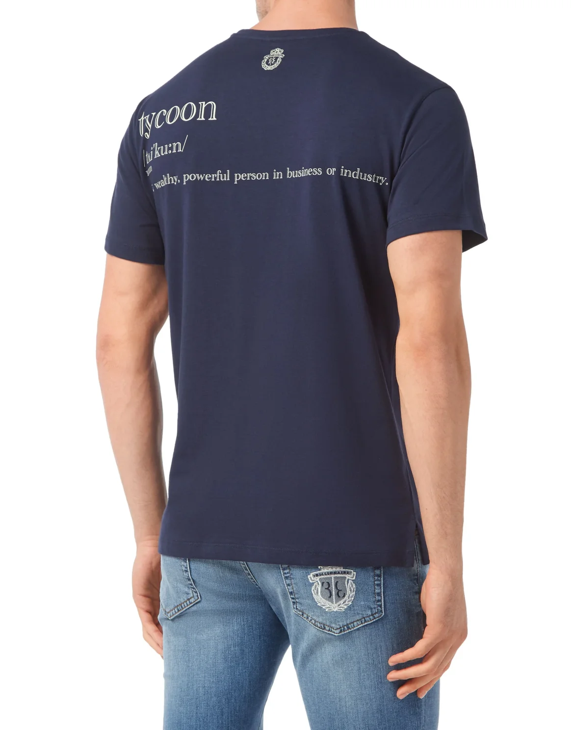 T-shirt Round Neck SS, цвет: Синий