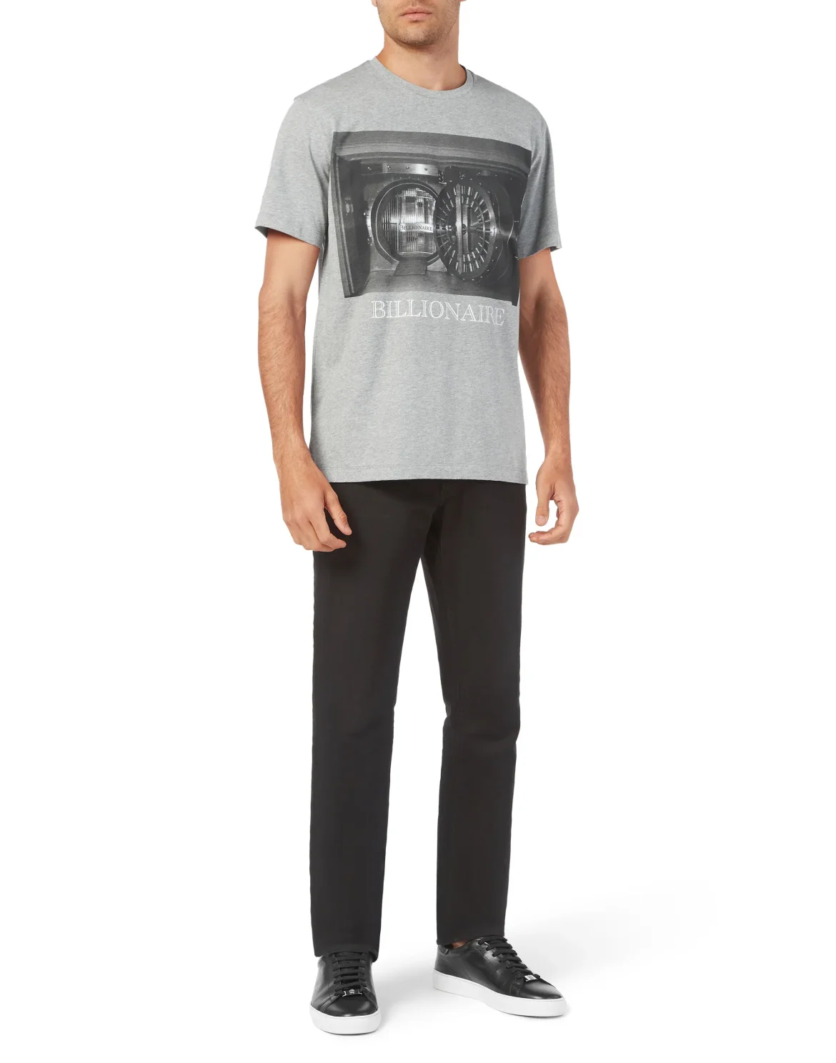 T-shirt Round Neck SS, цвет: Серый