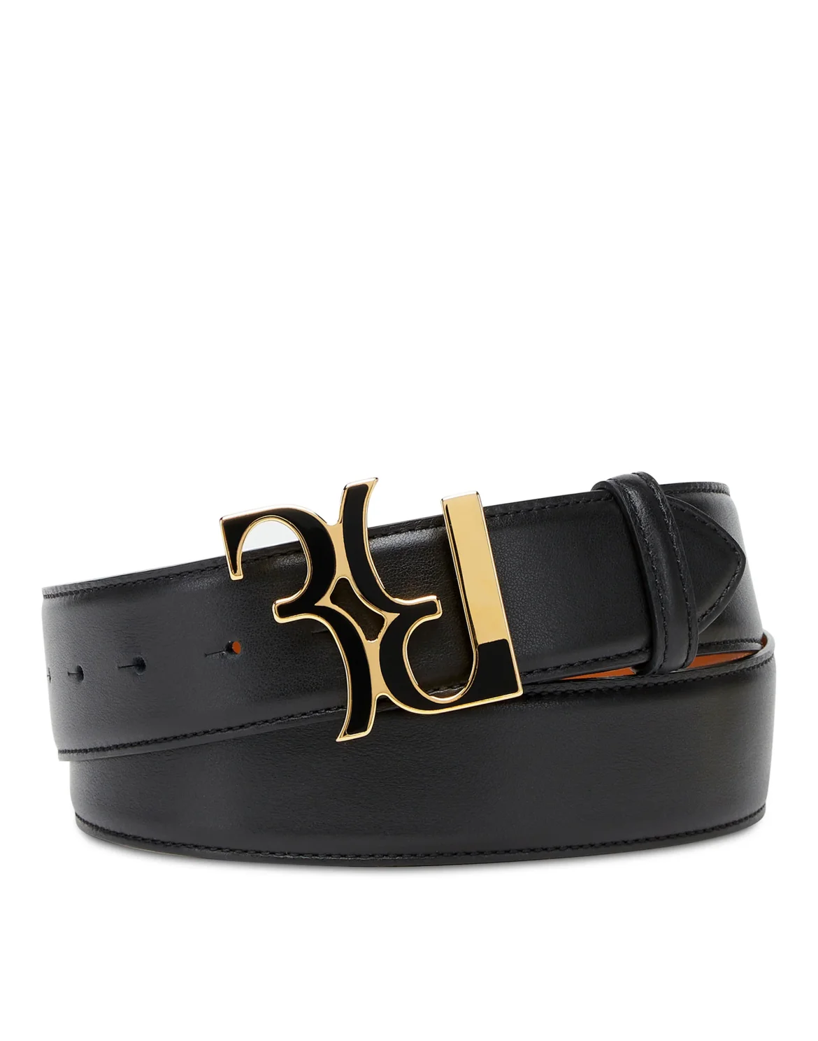 Leather Belt, цвет: Черный