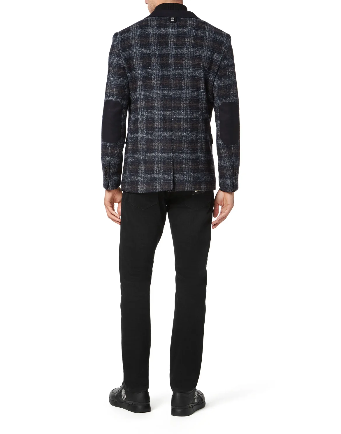 Tartan Blazer, цвет: Синий