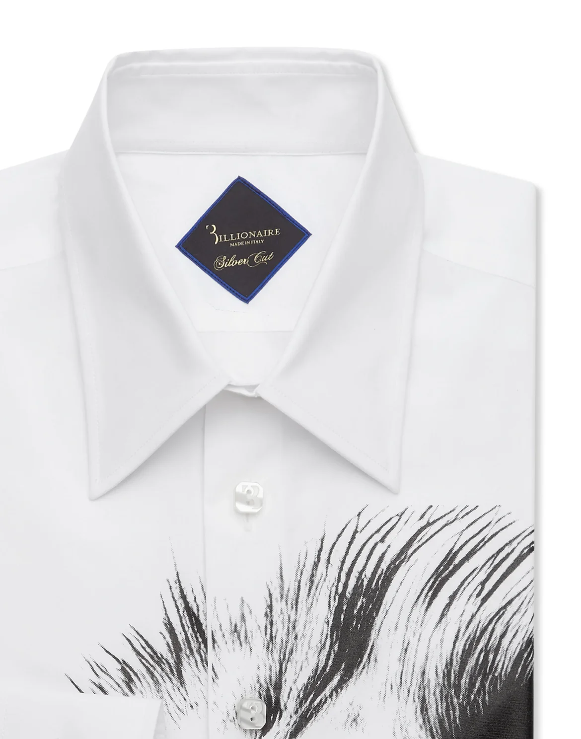 Shirt Silver Cut LS Slim Fit, цвет: Белый