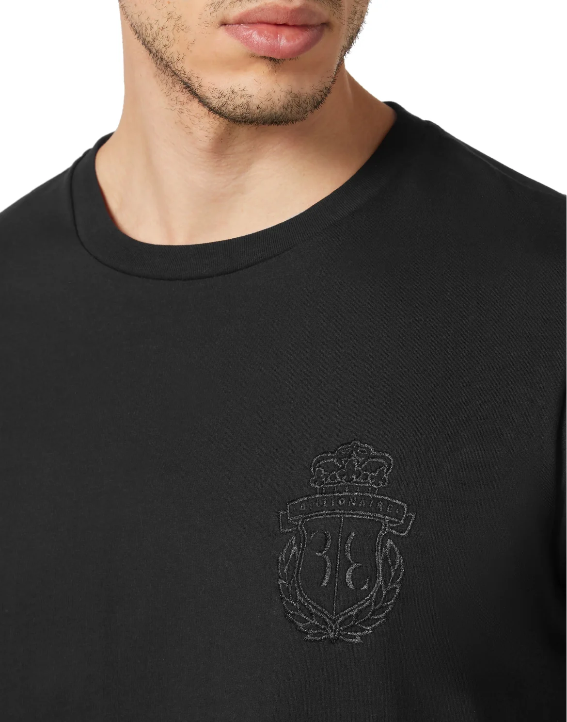 Jersey T-shirt Round Neck SS, цвет: Черный