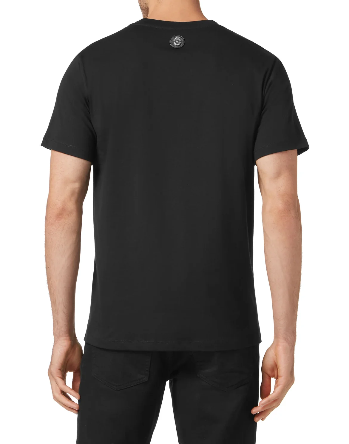 Jersey T-shirt Round Neck SS, цвет: Черный