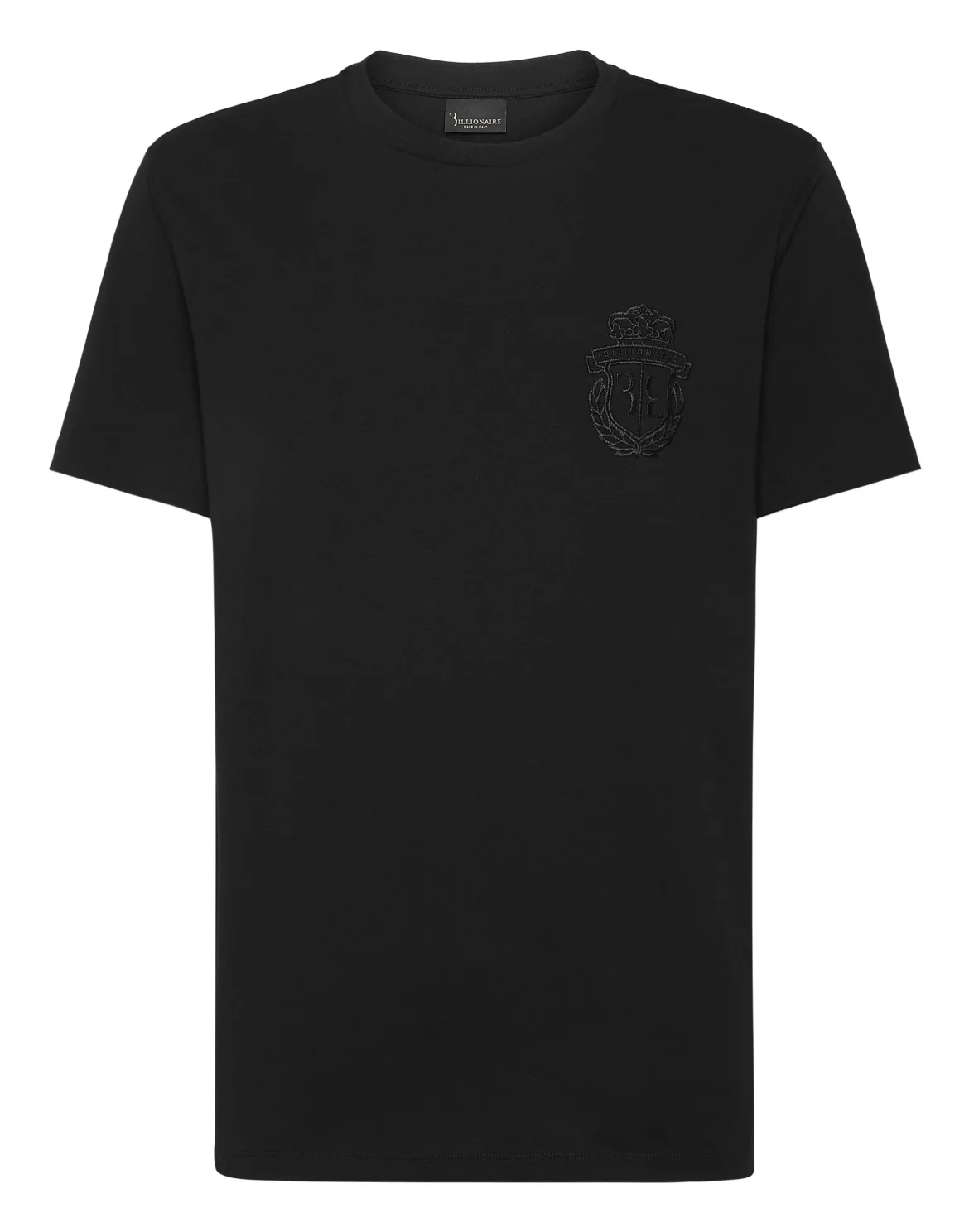 Jersey T-shirt Round Neck SS, цвет: Черный