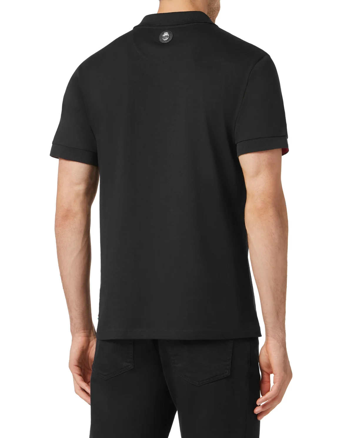 Piquet Polo shirt SS, цвет: Черный