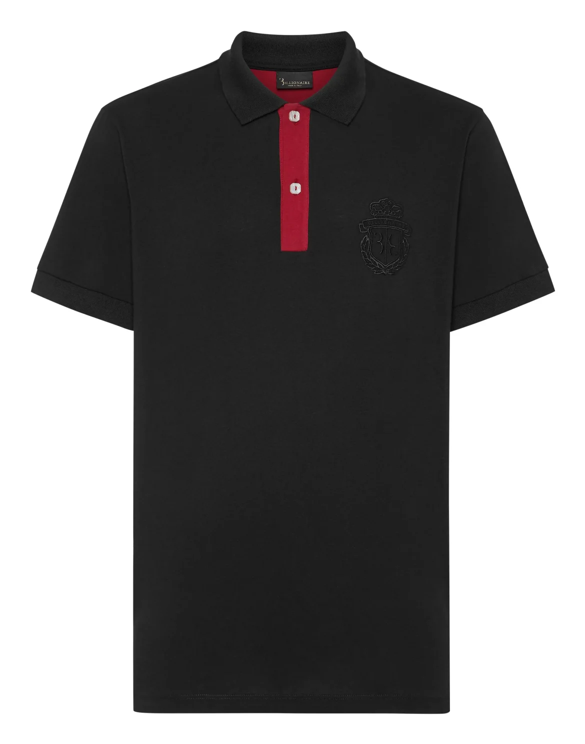 Piquet Polo shirt SS, цвет: Черный