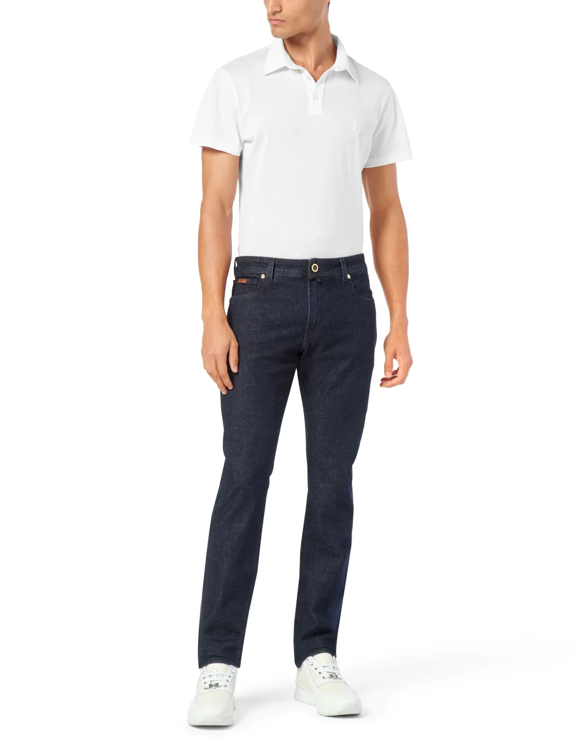 Super Straight Cut Trousers, цвет: Синий