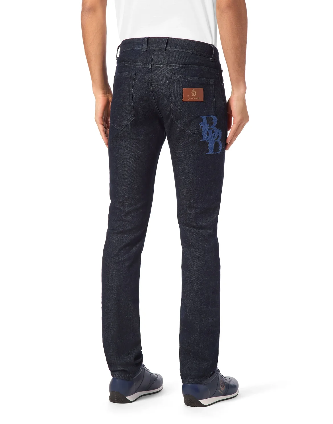Super Straight Cut Denim Trousers, цвет: Синий
