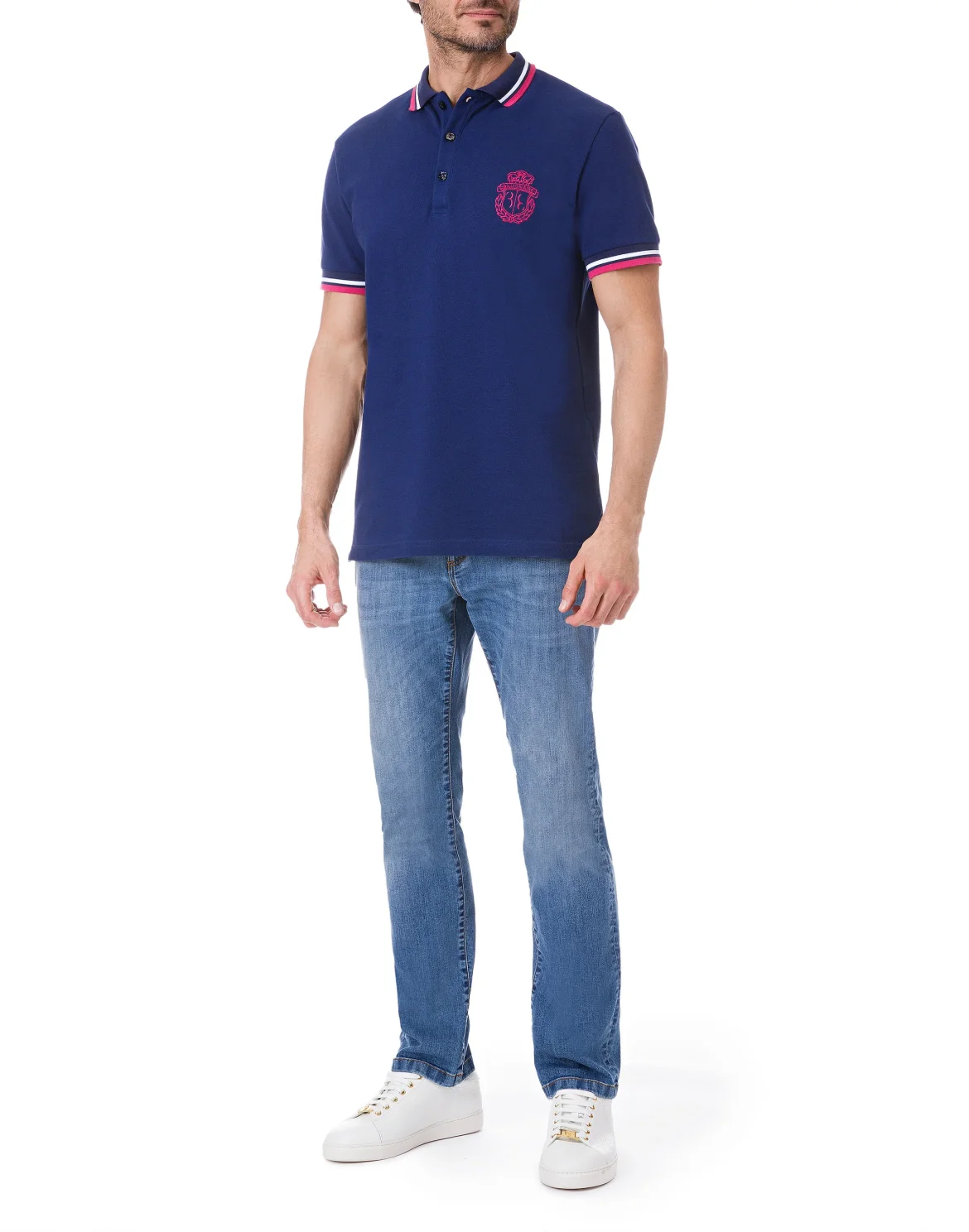 Polo shirt SS "Karl", цвет: Синий