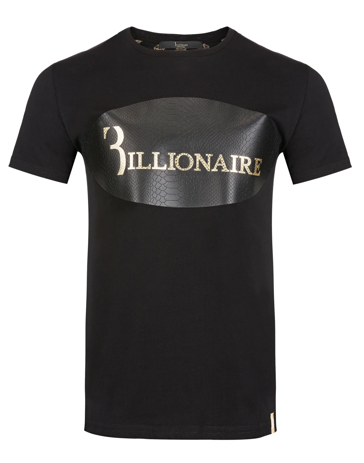 T-shirt Round Neck SS "Python", цвет: Черный