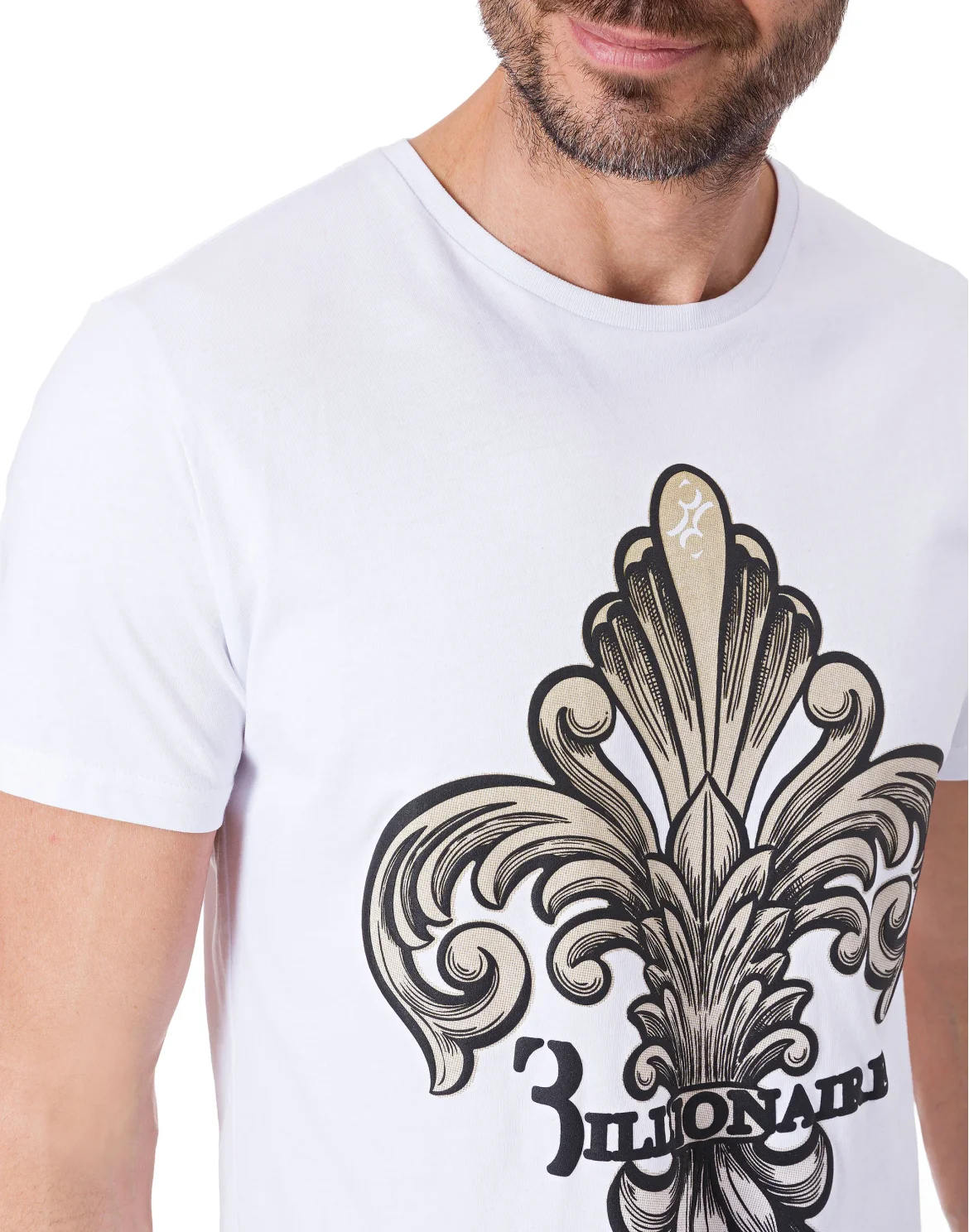 T-shirt Round Neck SS "Mannie", цвет: Белый
