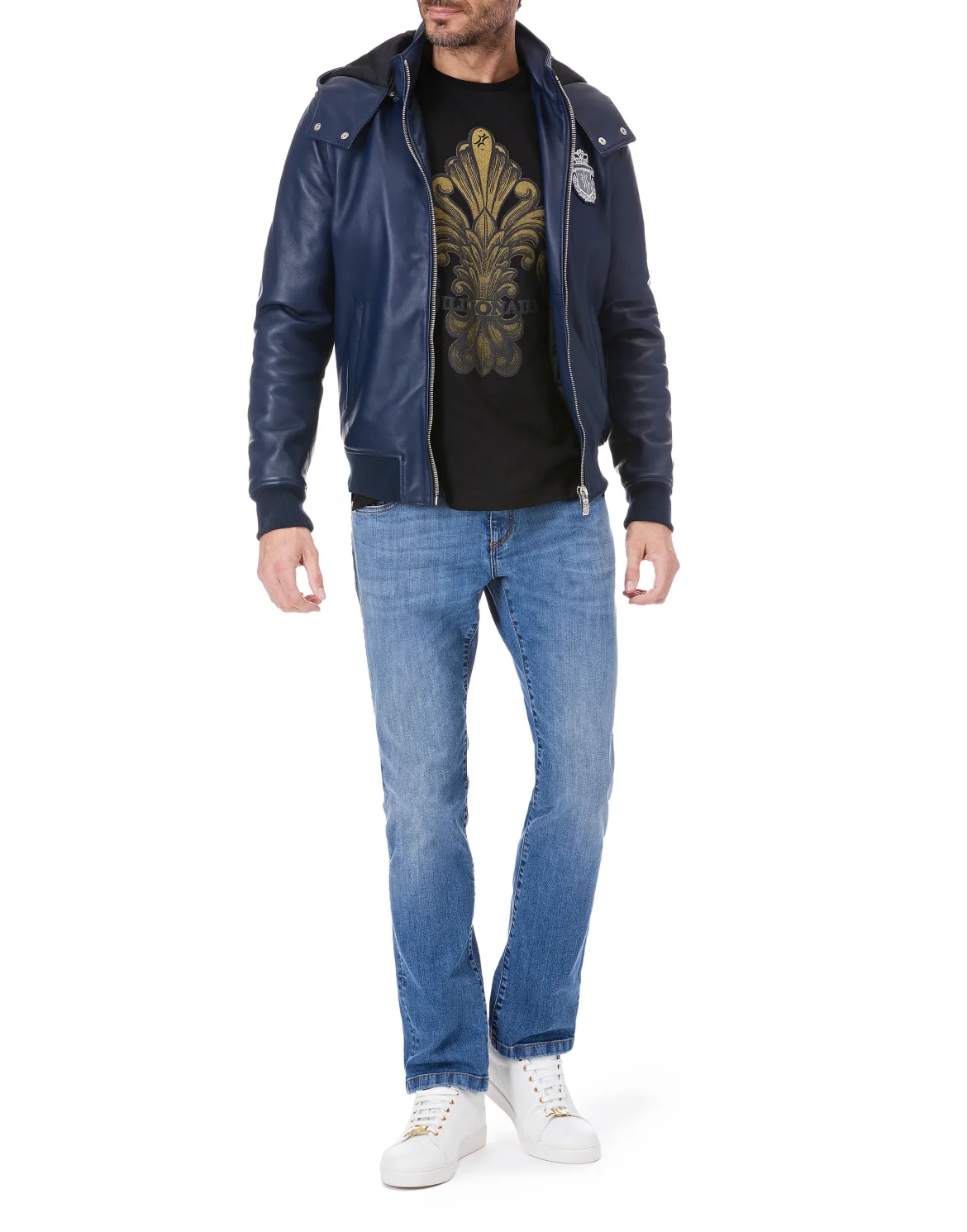 T-shirt Round Neck SS "Mannie", цвет: Черный