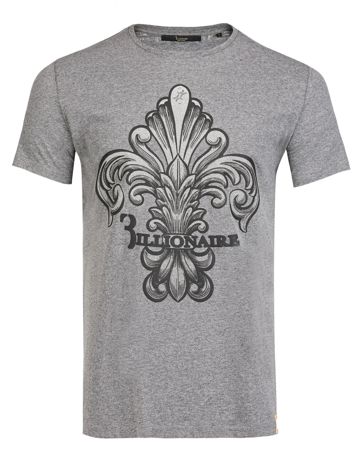 T-shirt Round Neck SS "Mannie", цвет: Серый