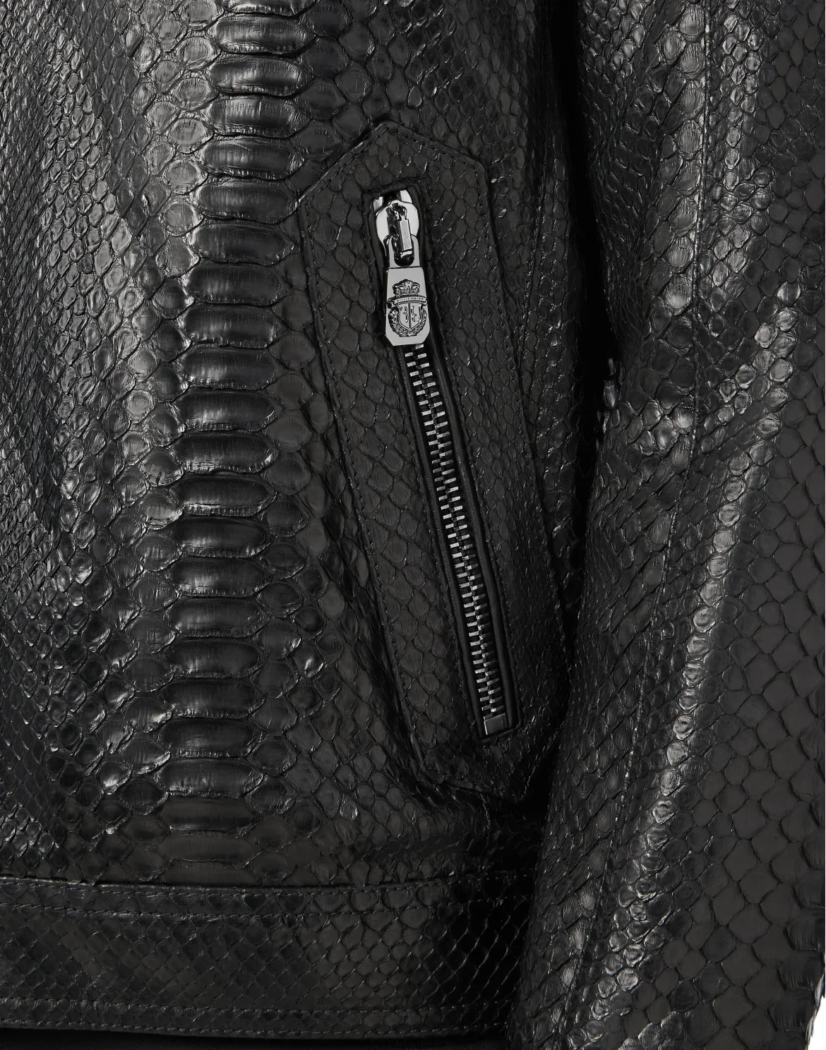 Leather Jacket Luxury, цвет: Черный