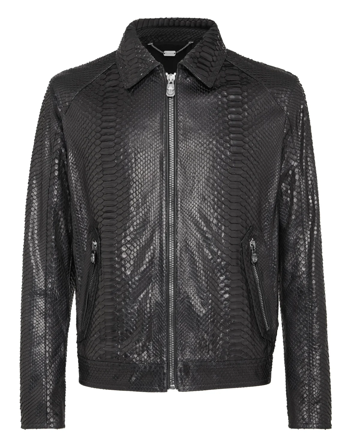 Leather Jacket Luxury, цвет: Черный