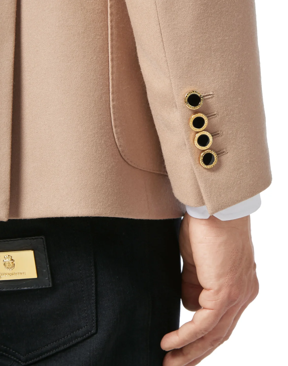Blazer Double B, цвет: Коричневый