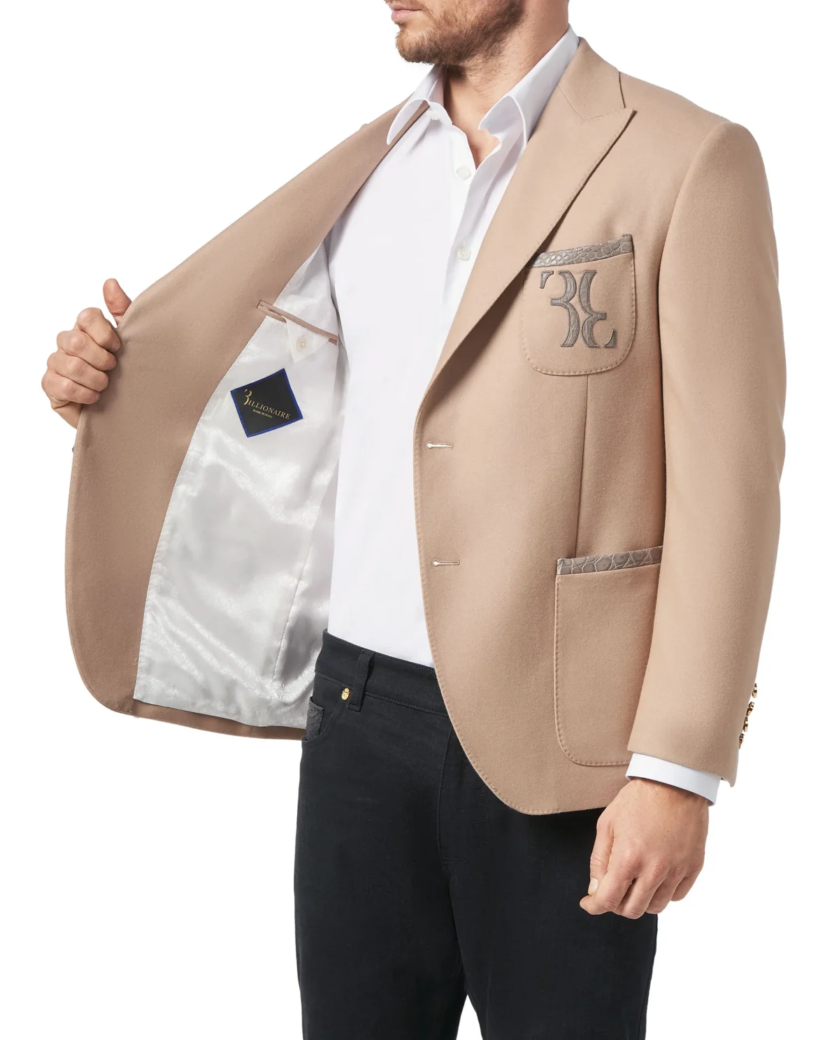 Blazer Double B, цвет: Коричневый