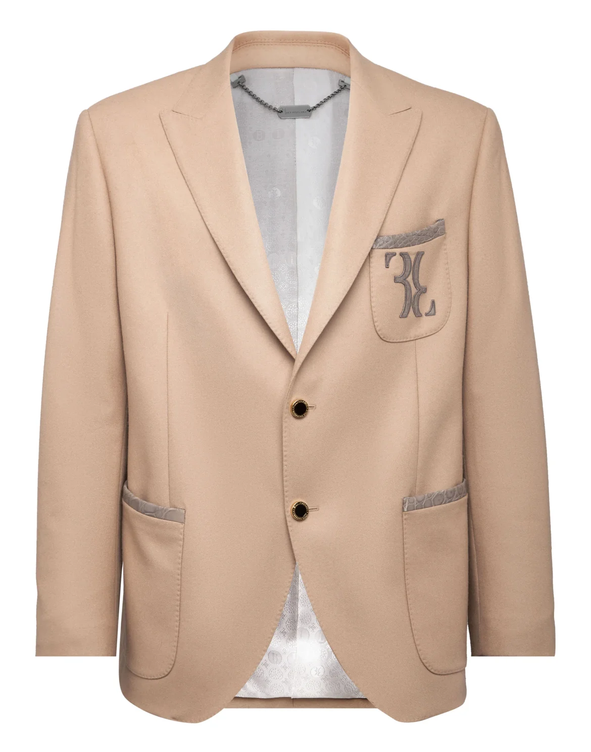 Blazer Double B, цвет: Коричневый